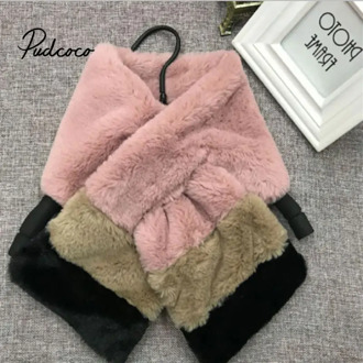 pudcoco Fashion 2019 Autumn Winter Kids Scarves Warm Baby Boys Girls Scarf Striped Soft Scarf Collar Children Stretch Neck Ring