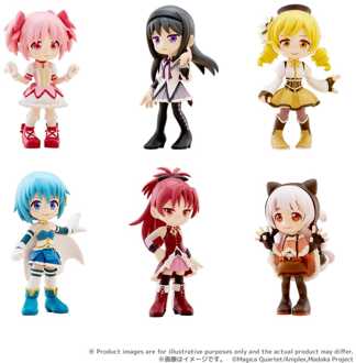 Puella Magi Madoka Magica PalVerse Collection PVC Figures Box Ver. 9 cm Assortment (6)