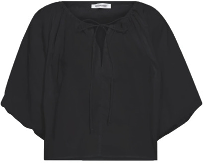 Puff Blouse Zwart Vrouwelijke Stijl Co'Couture , Black , Dames - Xl,L,M,S,Xs