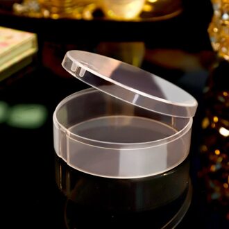 Puff Doos Case Voor Cpb Bladerdeeg Ronde Transparante Cosmetische Tas Draagbare Reizen Cosmetische Zakken Cosmetische Borstel Storage Case