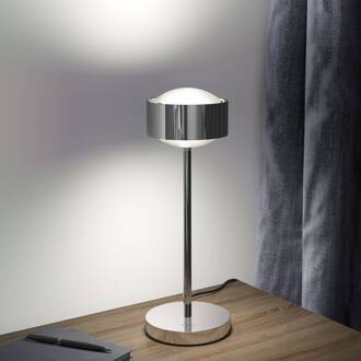 Puk! 120 Eye Table LED, lenzen mat, chroom