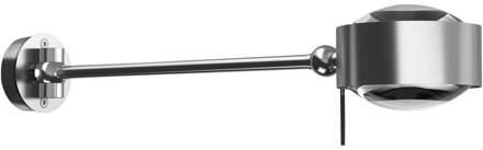 Puk Maxx Hotel G9, 30cm, heldere glazen, mat chroom mat chroom, helder