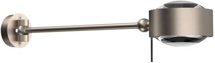 Puk Maxx Hotel LED, 30cm, heldere glazen, mat nikkel mat nikkel, helder