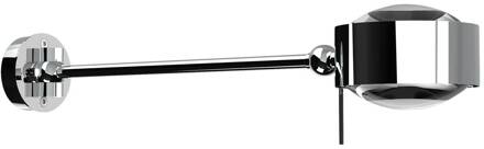 Puk Maxx Hotel LED, 30cm, heldere lenzen, chroom chroom, helder