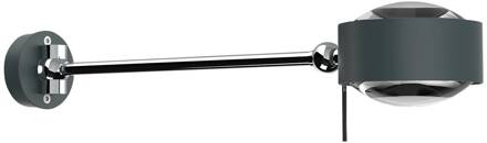 Puk Maxx Hotel LED, 30cm Lenzen helder, antraciet antraciet mat, chroom, helder