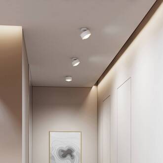 Puk Maxx Move LED spot, heldere lens, mat wit wit mat, chroom, helder