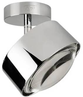 Puk Maxx Turn plafondlamp, mat nikkel