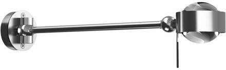 Puk Mini Hotel LED, 30cm, heldere lenzen, mat chroom mat chroom, helder