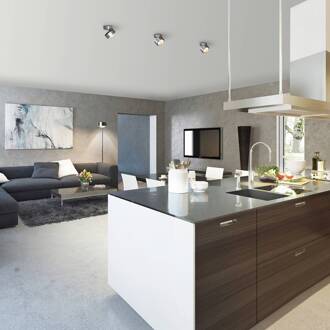 Puk Mini Move LED, heldere lens, chroom chroom, helder