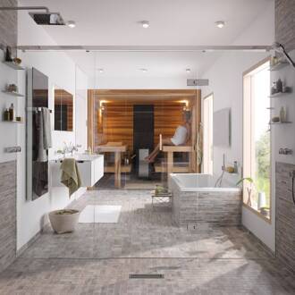 Puk Mini One 2 LED spot, heldere lens, chroom chroom, helder