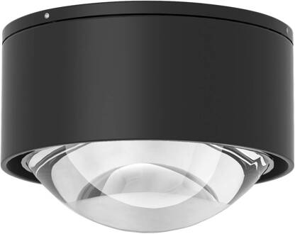 Puk Mini One 2 LED spot, heldere lens, mat zwart matzwart, chroom, transparant
