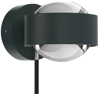 Puk Mini Wall+ G9 lenzen helder antraciet mat/chroom antraciet mat, chroom, helder