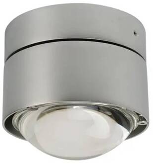 Puk Plus plafondlamp, mat nikkel