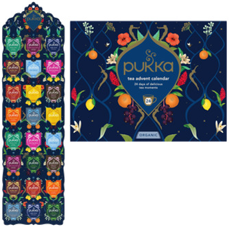 Pukka Adventskalender biologische thee (2025) - 1x 24 stuks - 24 zakje