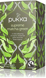 Pukka Supreme Green Matcha Bio Thee 20 zakjes