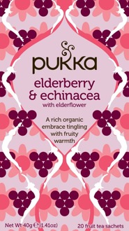 Pukka Thee Elderberry & Echinacea - 20 stuks