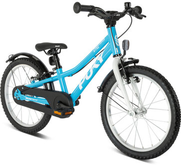 Puky ® Bicycle CYKE 18 freewheel, fresh blauw/ white