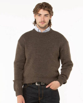 Pullover 1886-0813 - maat XL Bruin