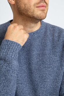 Pullover Boiled Wool Blauw - XL,XXL