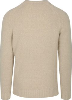 Pullover Boiled Wool Ecru Off-White