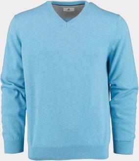 Pullover cotton regular fit 418100cct-13/625 Blauw - XL
