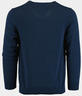 Pullover cotton regular fit 518100cct-13/69 Blauw - XL