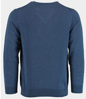 Pullover cotton regular fit denim 518100cct-13/675 Blauw - M