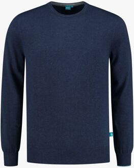 Pullover Crewneck Navy Melange   S