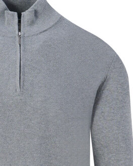 Pullover half zip Grijs - XXXL