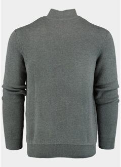 Pullover half zip polyblend 4053225/106 Grijs - M