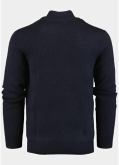Pullover half zip polyblend 4053225/205 Blauw - L