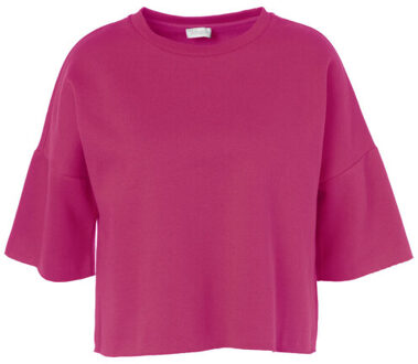 Pullover korte mouw l3002 leah - maat M Roze
