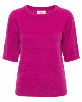 Pullover korte mouw pu120 belen Roze