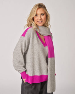 Pullover lal25302 giga Grijs - XL