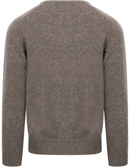 Pullover Lamswol Vole Bruin Grijs - M,L,XL