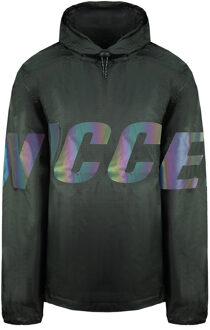 Pullover Lange Mouw Zwart Heren Reflecterende Dennen Poncho 201 1 01 04 0088 - maat S