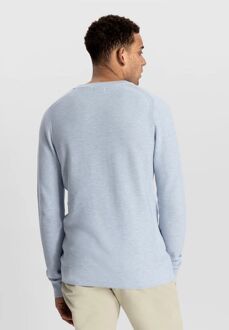 Pullover Lichtblauw Melange - S,M,L,XL,XXL