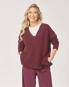Pullover nb004 suzi Bordeaux - M