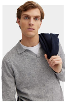 Pullover polo pullover 219018522/848 Grijs - L