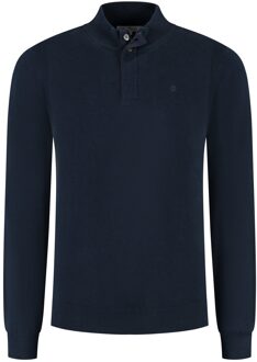 Pullover Premium Half Zip Jers Navy  L