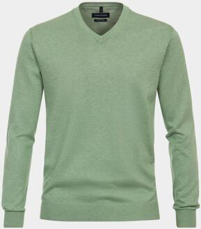Pullover pullover v-neck nos 004430/327 Groen - XXL