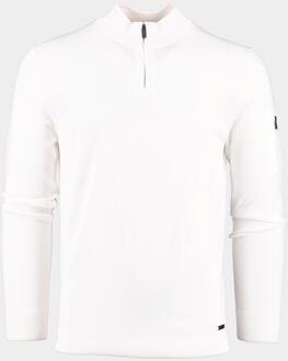 Pullover race half zip pullover stretch 24105ra41/150 off white - L