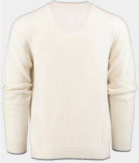 Pullover rdh.-pullover, 1/1 arm uni 213012762/101 - maat XL Wit