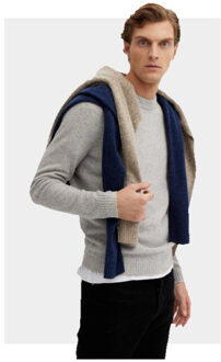 Pullover rundhals pullover 219018514/654 Blauw - XL