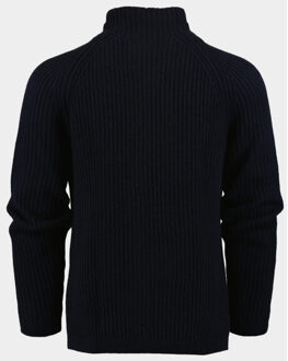 Pullover stehbund pullover, 1/1 arm 213012751/604 - maat XL Blauw