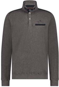 Pullover Sweater Knit Dark Brown  M Bruin