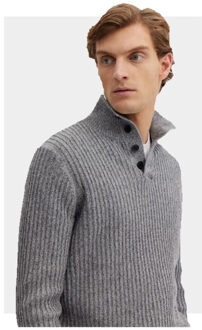 Pullover troyer pullover 219018510/848 Grijs - L