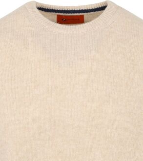 Pullover Wol O-Hals Beige