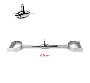 Pully Cable Machine Accessory Rowing Pull Down Bar Triceps Rubber Handle Back Muscle Training Grips Attachments F1086