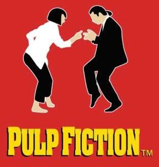Pulp Fiction Dance Unisex T-Shirt - Red - L - Rood